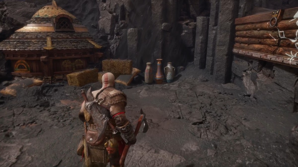 Smashable objects in God of War Ragnarok Valhalla DLC